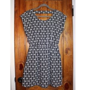 Black and White Dress